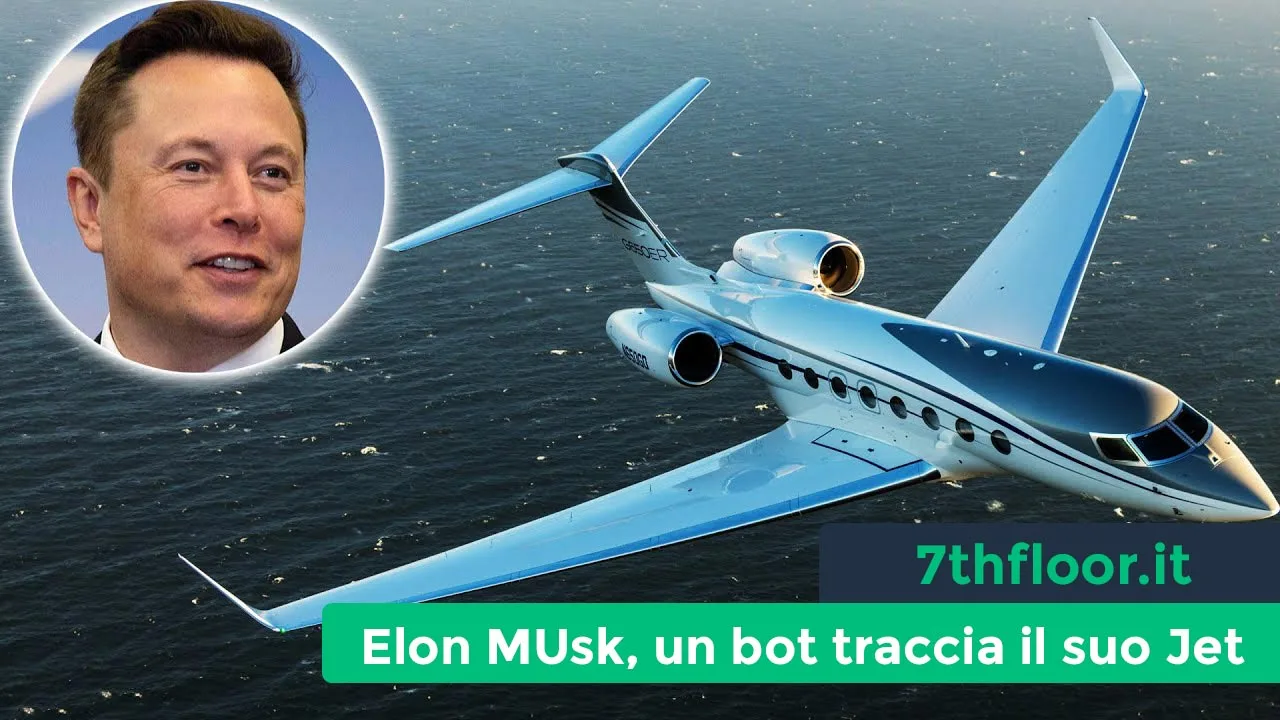 Elon Musk: un bot Twitter traccia la rotta del suo jet privato