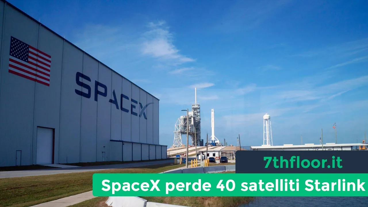 SpaceX può perdere circa 40 satelliti Starlink a causa di una tempesta geomagnetica